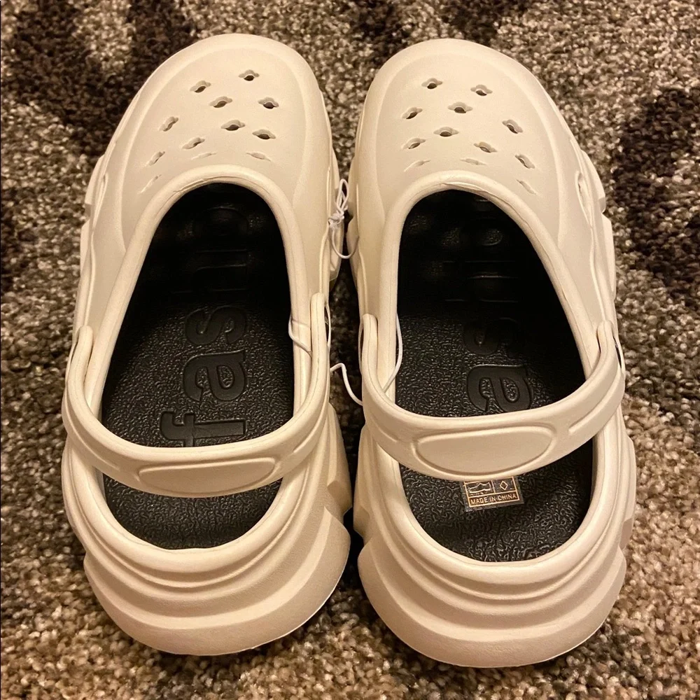 Platform beige krok NEW ultra comfort clog Classic ivory - Picture 7 of 15